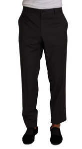 Dolce & Gabbana Gray Wool Formal Tuxedo Trouser Dress Pants -   -  Dolce & Gabbana.